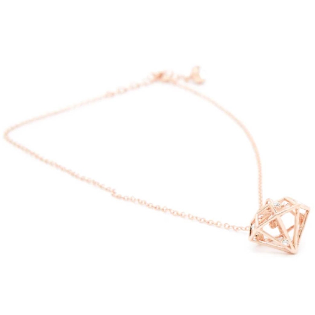 Ted Baker Gem Frame Crystal Necklace 30$